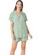 Relax Lingerie Women's Green Beachwear Set
