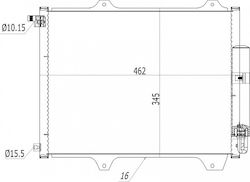 Hart Radiator Motor Auto Pentru Suzuki Ignis