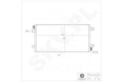 Συμπυκνωτής Κλιματισμού Nissan Interstar Opel Arena Movano A Renault Master Ii 7701057122 Συμπυκνωτής Κλιματισμού Nissan Interstar Opel Arena Movano A Renault Master Ii 7701057122