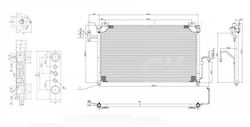 Condensator Aer Condiționat Mazda 323 98-04 997200620