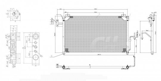 Condensator Aer Condiționat Mazda 323 98-04 997200620