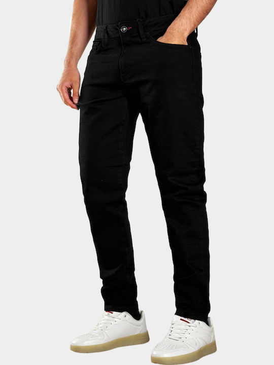 Men's Jeans Pants with Slim Fit Black