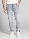 Men's Jeans Pants with Slim Fit Gray