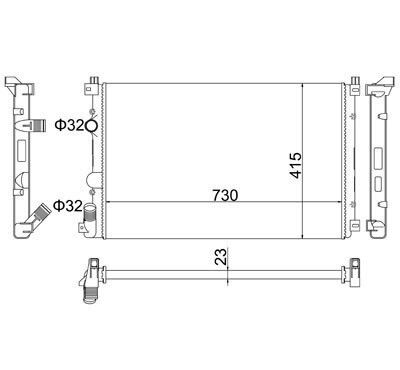 Radiator Movano 2.2dti 03 21410-00qaa