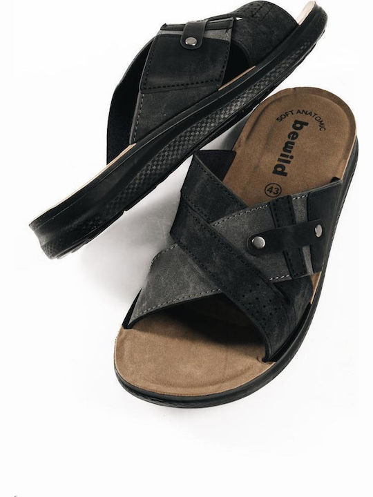 Bewild Herrensandalen in Schwarz Farbe