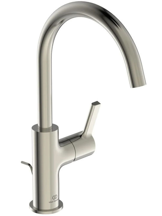 Ideal Standard Joy Αναμεικτική Μπαταρία Νιπτήρα Ασημί