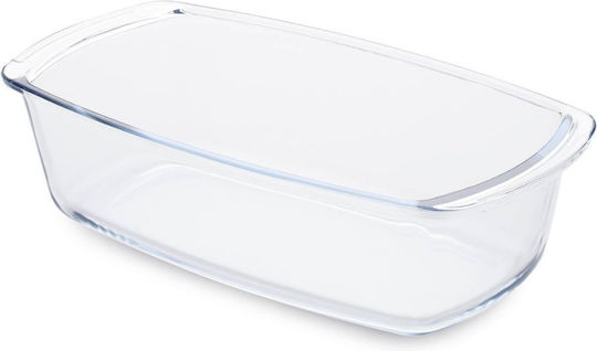 Πυρίμαχη Φόρμα Plumcake Βοριοπυριτικό Γυαλί 27x14 Εκ 1,5 Lt Guardini Yl-tybr1800