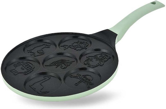 Maestro Maestro Pan for Pancakes Aluminum with Lid with Ceramic Interior Coating 26cm