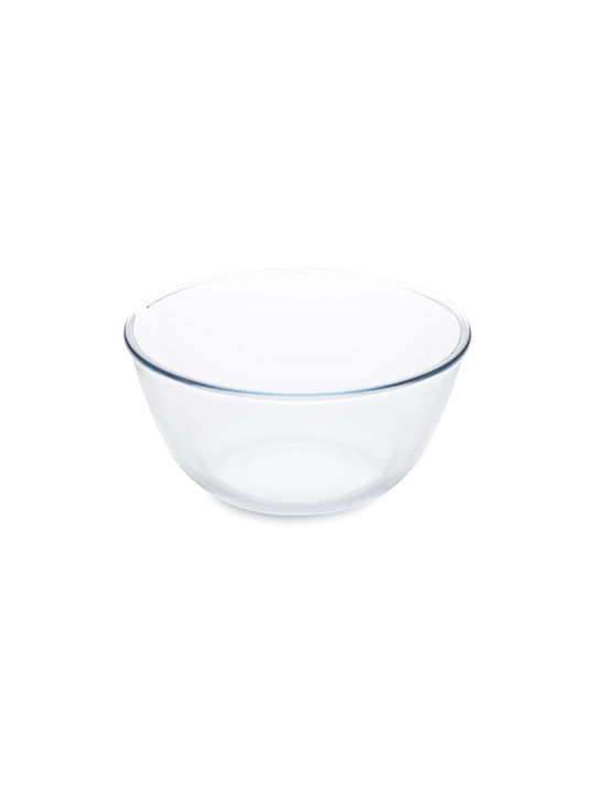 Guardini Round Transparent Glass Serving Bowl with Diameter 23cm