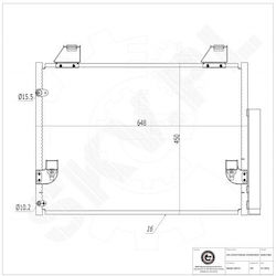 Toyota Hilux Vii Air Conditioning Dryer 884600K010 Toyota Hilux Vii Air Conditioning Dryer 884600K010