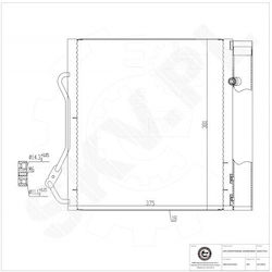 Συμπυκνωτής Κλιματισμού Smart Cabrio City Coupe Fortwo 0001632v003 Συμπυκνωτής Κλιματισμού Smart Cabrio City Coupe Fortwo 0001632v003