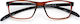 Gian Marco Venturi Reading Glasses +3.50 In Brown Colour 63366