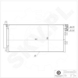 Condensator Climatizare Fiat Linia Dezumidificator 51785227