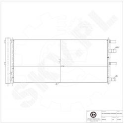 Συμπυκνωτής Κλιματισμού Ford Tourneo Αφυγραντήρα 2006299 Συμπυκνωτής Κλιματισμού Ford Tourneo Αφυγραντήρα 2006299