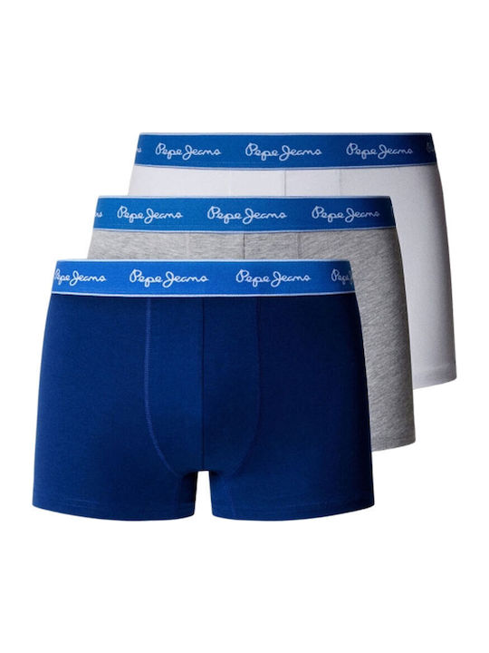 Pepe Jeans Ανδρικά Μποξεράκια Marl Grey 3Pack