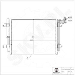 Volkswagen Tiguan Air Conditioning Dryer 5n0820411f