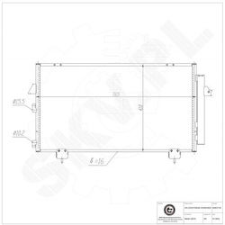 Συμπυκνωτής Κλιματισμού Toyota Rav 4 Ii Αφυγραντήρα 8846042070