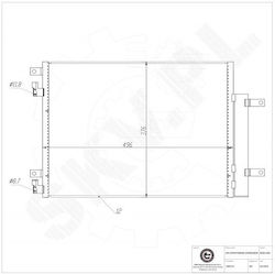 Condensator Aer Condiționat Opel Karl Dezumidificator 1850741