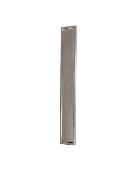 Viefe Cc128l Furniture Handle Made of Silver Nickel Zamak with Hole Centers 160mm 0235128Z23