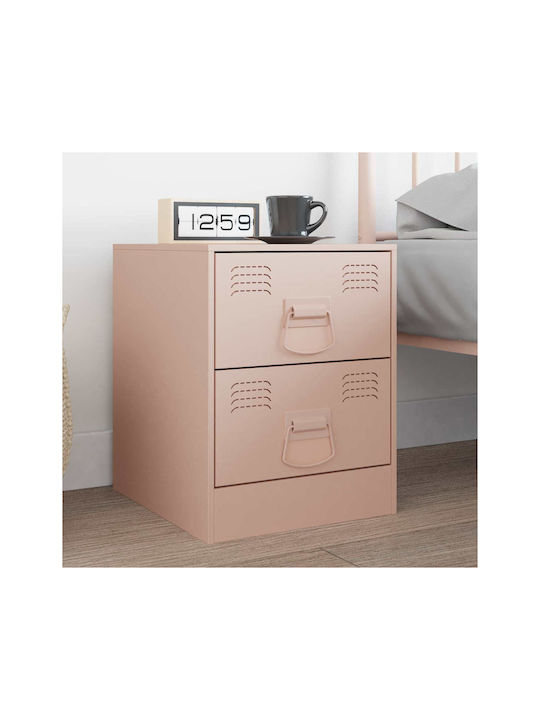 vidaXL Furniture Handle Made of Pink Metal 879429 2 Pieces