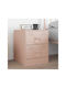 vidaXL Furniture Handle Made of Pink Metal 879429 2 Pieces