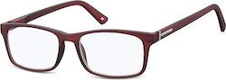 Cimifar Reading Glasses +3.50 in Red Colour