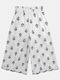 Kinderhose Black Flowers