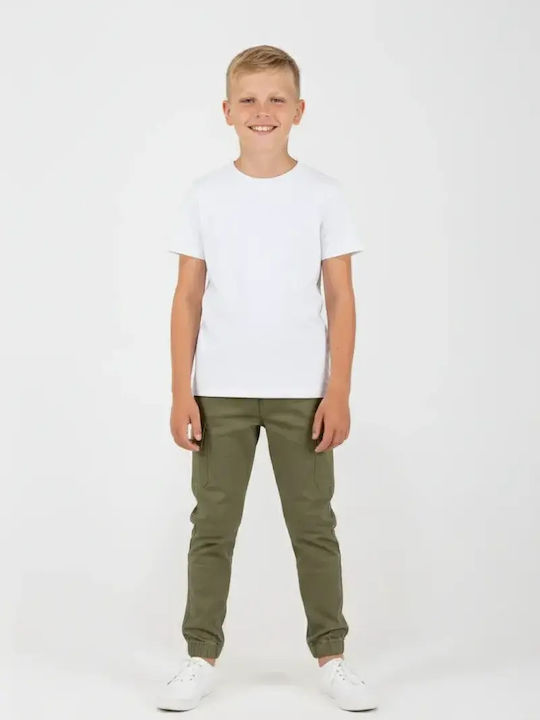Joyce Kids Cargo Khaki Trousers
