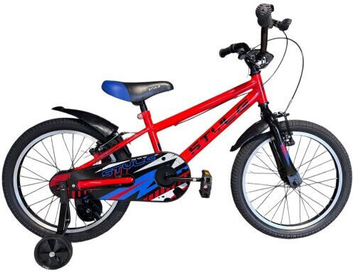 Style 18 Παιkid Fahrrad BMX mit Aluminiumrahmen Rot