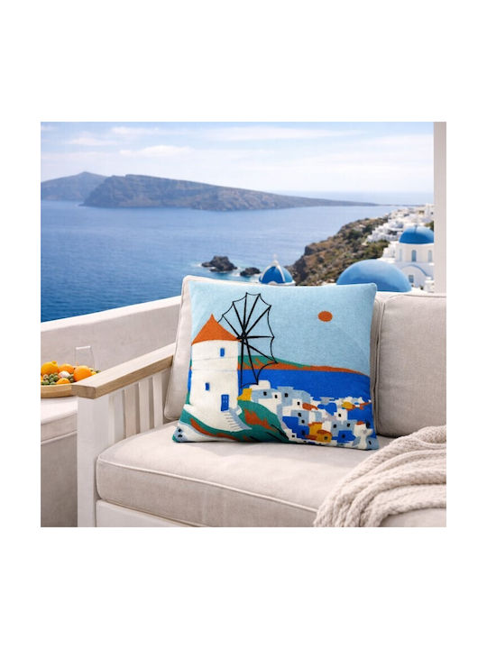ForHome Decorative Pillow Case Mi Amada Grecia Multicolour 45x45cm