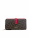 Large Women's Brown Wallet