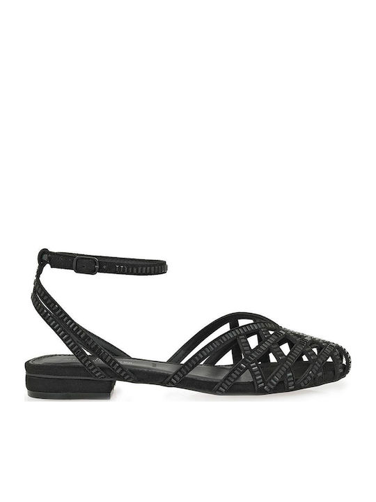 Pantofi balerini pentru femei Negre