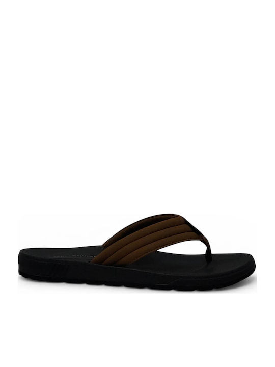 Tommy Hilfiger Herren Flip Flops Braun