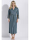 Jeannette Lingerie Summer Women's Robe Forest