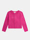 Kinder-Strickjacke Rosa