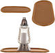 Stand Grave Candles Candle 44 Cm Gold Plastic Tray