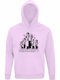 Kinder-Sweatshirt mit Kapuze Creamy Pink Minecraft Videospiel Charakter Fanart