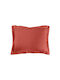 L-c Lina Σετ Μαξιλαροθήκες Oxford Terracotta 50x70εκ.