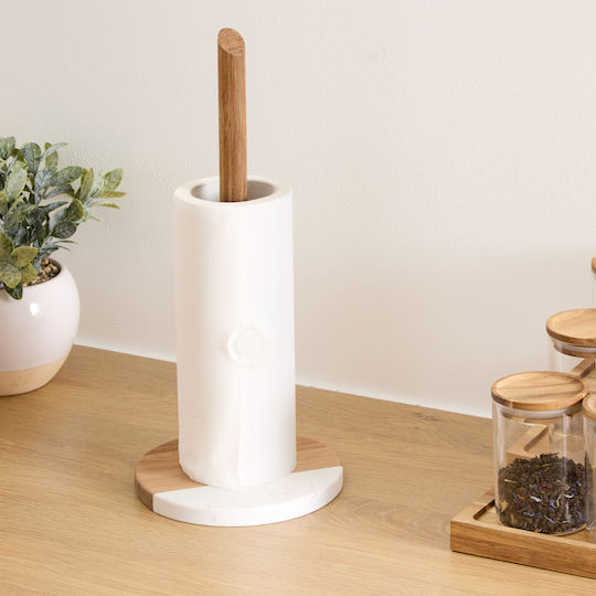 5Five Wooden Paper Towel Holder 190285