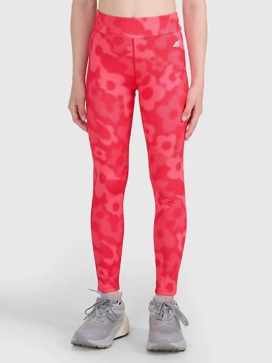 Kids Long Leggings Fuchsia