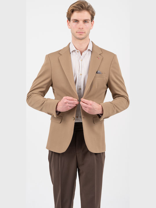 Vittorio Artist Men’s Suit Jacket with Slim Fit...