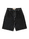 Ανδρική Βερμούδα Τζιν Washed Black