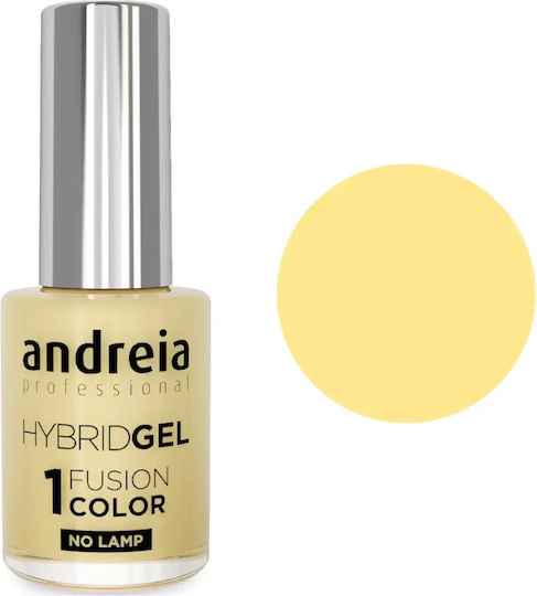 Andreia Professional Hybrid Βερνίκι Νυχιών Μακράς Διαρκείας Κίτρινο 10.5ml