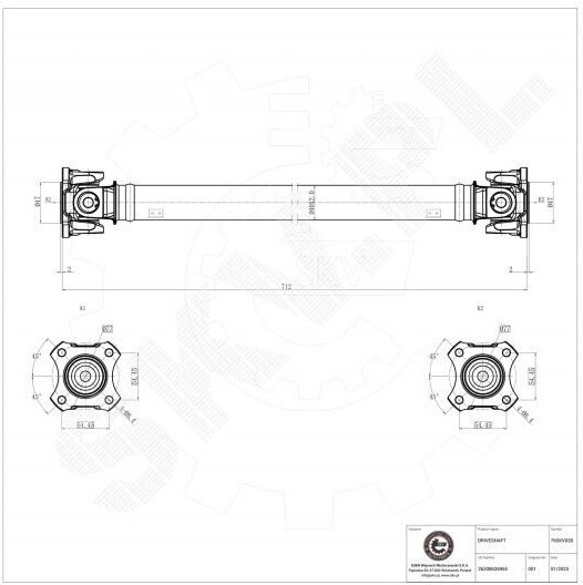 Άξονας Μετάδοσης Κίνησης Bmw 1 3 5 26208626955