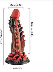 APH Dildo με Βεντούζα Μαύρο APH Dildo με Βεντούζα Μαύρο
