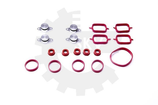 Collector Gasket for Air Intake BMW 1 E87 3 E46 3 E90 E91 E92 5 E60 E61 X3 E83 11612246949 4x22mm