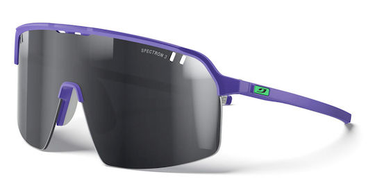 Julbo Γυαλιά Ποδηλασίας με Μπεζ Σκελετό και Διάφανους Φακούς