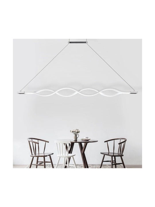Lightplanet White LED Pendant Ceiling Light with Natural White Light