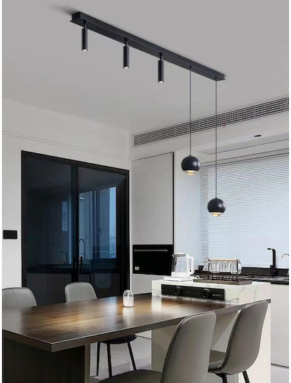 Lightplanet Black LED Pendant Ceiling Light with Natural White Light
