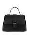 Leather Women's Crossbody Bag Black